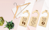 Organize Your Baby’s Closet with Personalized Wooden Closet Dividers
