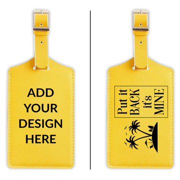 Custom Luggage Tags for Suitcases Bag Tags with Name for Backpacks Handbag, Personalized Tags for Travel with Name ID Label Business Travel Essentials
