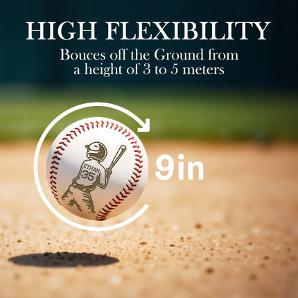 Personalized Baseball Ball with Custom Name for kids