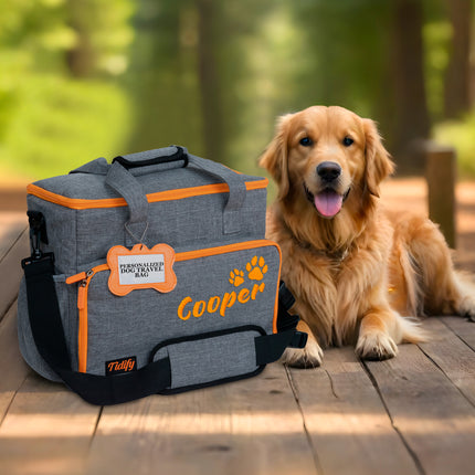 Personalized Dog Bag Weekender - Custom Dog Travel Bag
