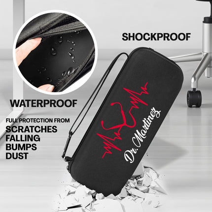 Personalized Stethoscope Case with Name - Black