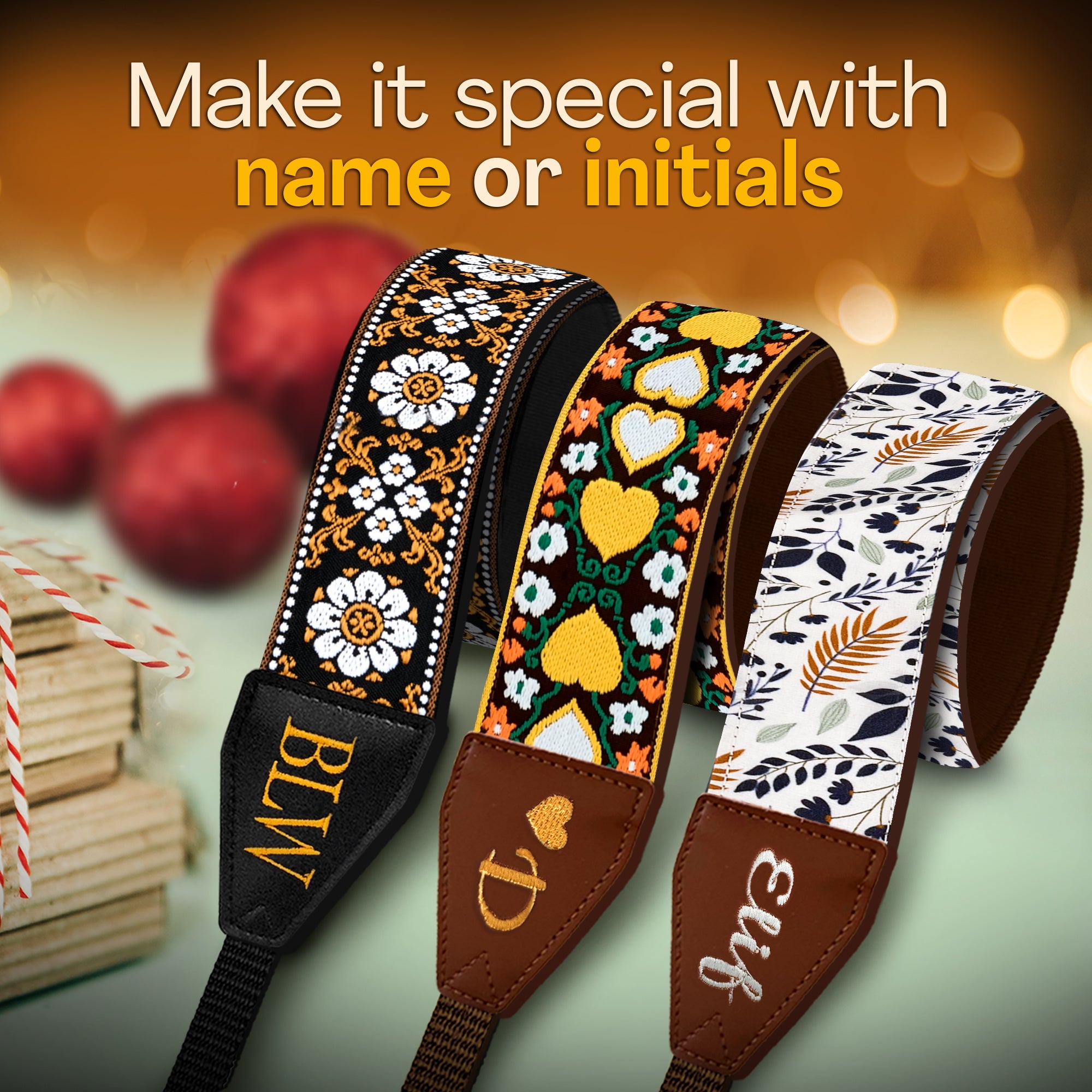 Personalize Your Photography Gear: Unique Camera Straps for You and Friends
