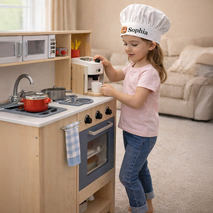 Customized Toddler Chef Hat – Fun Food Designs (Popcorn, Burger & More)