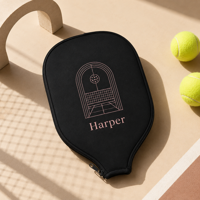 Personalized Pickleball Paddle Cover with Custom Name