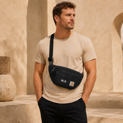 Personalized Carhartt Classic Adjustable Sling Bag Water Resistant 600D Crossbody Waist Pack