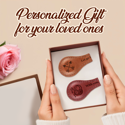 Personalized Magnetic Bookmarks with Engraved Name for kids, women and girls