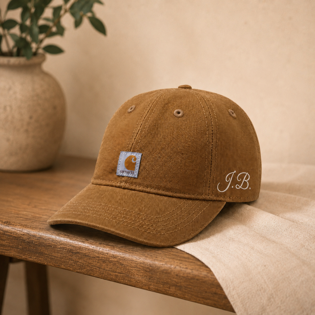 Personalized Carhartt Little Kid Baseball Hat with Embroidered Name – Adjustable Toddler Cap