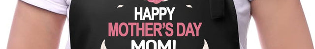 Mother's Day Apron - 2 Pocket Kitchen, Cooking, Painting Apron