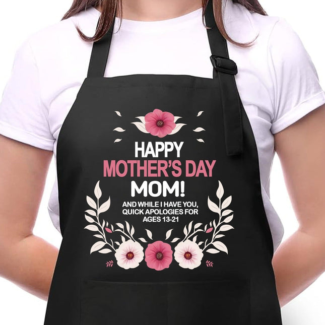 Mother's Day Apron - Kitchen, Cooking, Baking