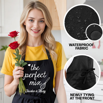 Custom Apron for Mom, Mother's Day Gift for Mom with Name