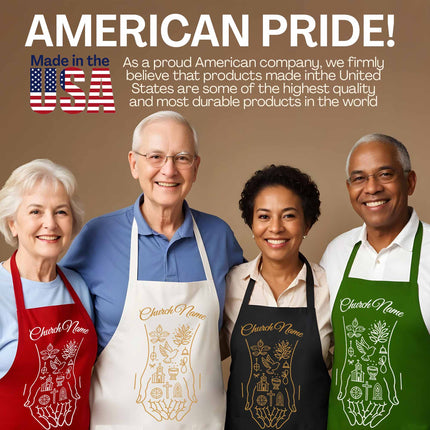 Custom Christian Aprons - Serve Hand