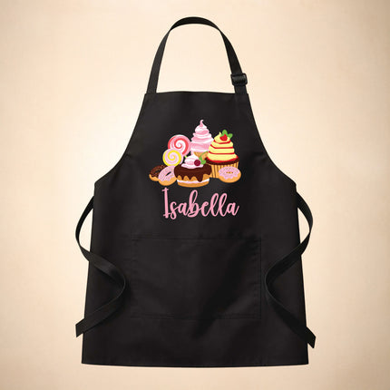 Personalized Baker Apron For Men and Women - Cupcake