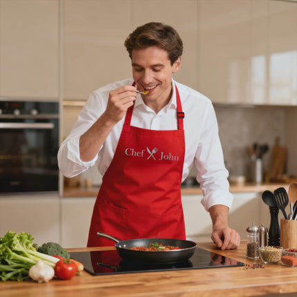Personalized Embroidered Cooking Kitchen Apron with Name