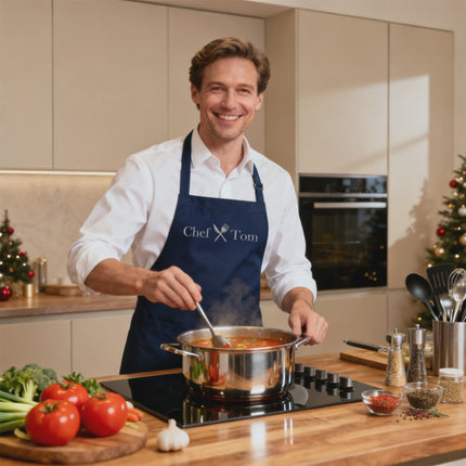 Personalized Embroidered Cooking Kitchen Apron with Name