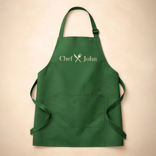 Personalized Embroidered Cooking Kitchen Apron with Name