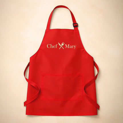 Personalized Embroidered Cooking Kitchen Apron with Name