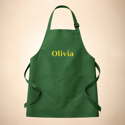 Personalized Embroidered Chef Apron
