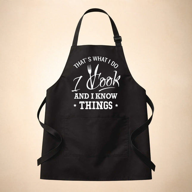 Personalized Men's Apron - Custom Cooking Apron - I Feed You All