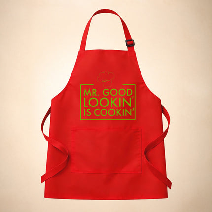 Personalized Men's Apron - Custom Cooking Apron - I Feed You All