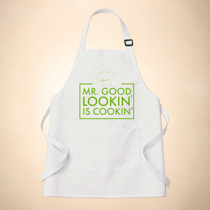 Personalized Men's Apron - Custom Cooking Apron - I Feed You All