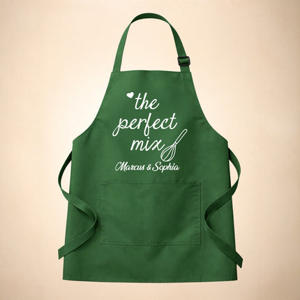 Custom Apron for Mom, Mother's Day Gift for Mom with Name - The Perfect Mix