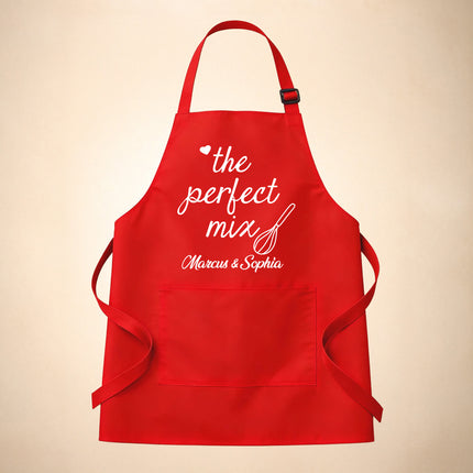 Custom Apron for Mom, Mother's Day Gift for Mom with Name - The Perfect Mix