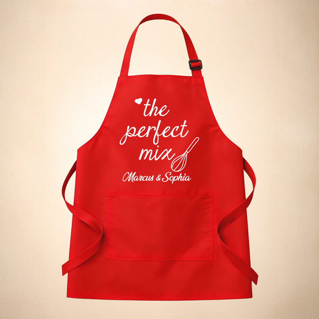 Custom Apron for Mom, Mother's Day Gift for Mom with Name - The Perfect Mix