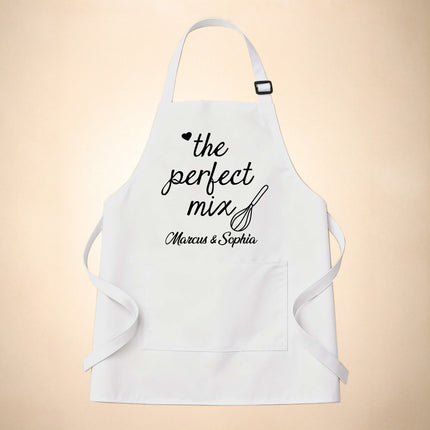 Custom Apron for Mom, Mother's Day Gift for Mom with Name - The Perfect Mix