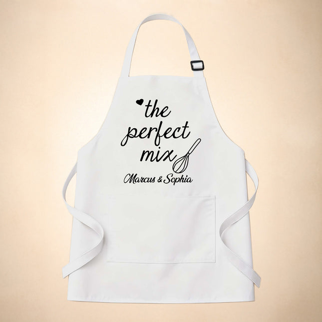Custom Apron for Mom, Mother's Day Gift for Mom with Name - The Perfect Mix