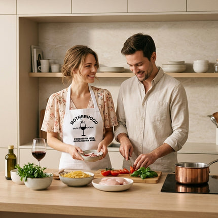 Mother's Day Apron - 2 Pocket Kitchen, Cooking, Painting Apron