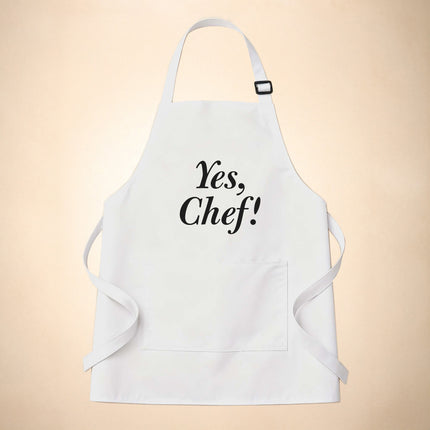 Personalized Chef Apron Kitchen Design - Yes Chef