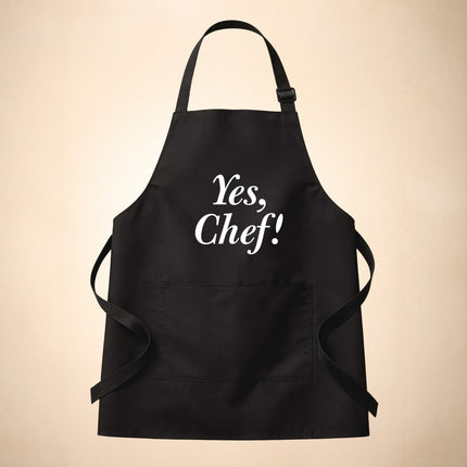 Personalized Chef Apron Kitchen Design - Yes Chef