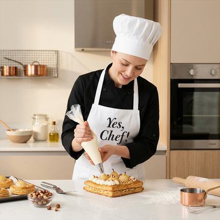 Personalized Chef Apron Kitchen Design - Yes Chef