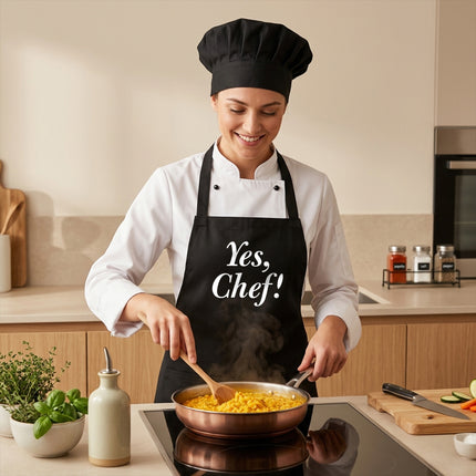 Personalized Chef Apron Kitchen Design - Yes Chef