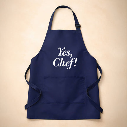 Personalized Chef Apron Kitchen Design - Yes Chef