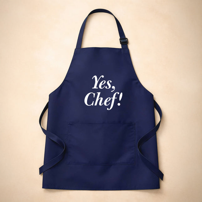 Personalized Chef Apron Kitchen Design - Yes Chef