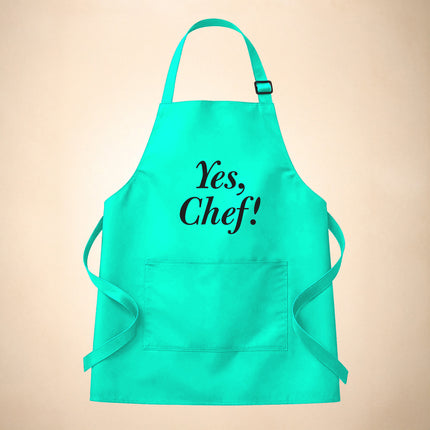 Personalized Chef Apron Kitchen Design - Yes Chef
