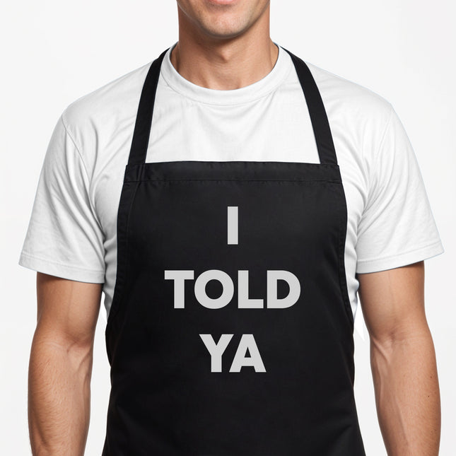 Personalized Kitchen Black Apron