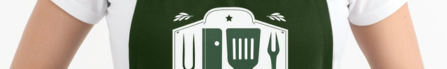 Personalized Green Kitchen Apron
