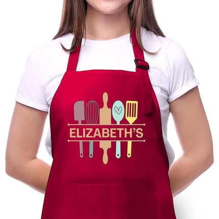 Personalized Chef Apron Kitchen Design for Men & Women