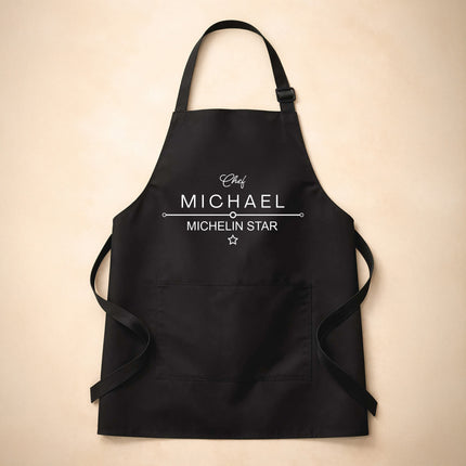 Personalized Kitchen Apron with Custom Name