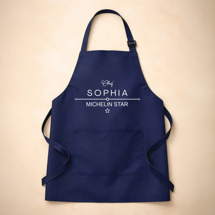 Personalized Kitchen Apron with Custom Name