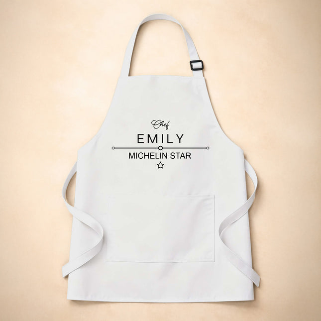 Personalized Kitchen Apron with Custom Name