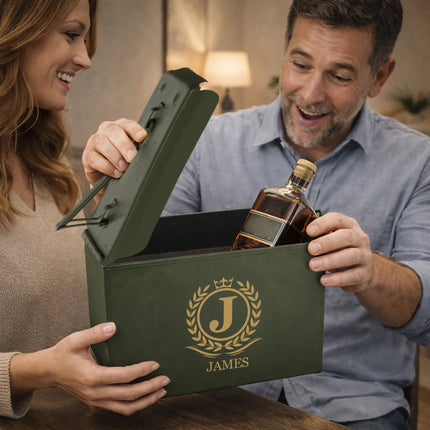 Personalized Ammo Box with Engraved Name – Custom Metal Box Gift for Him