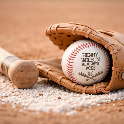 Personalized Baseball Ball - Baseball Bats