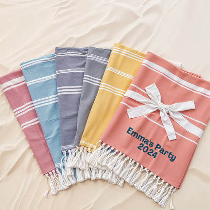 Personalized Beach Towels with Custom Name