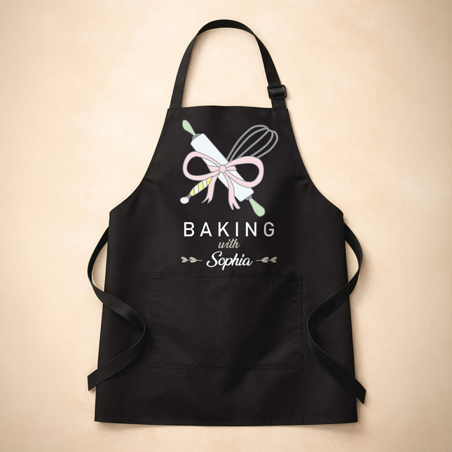 Adjustable Unisex Custom Baker Apron with 2 Pockets