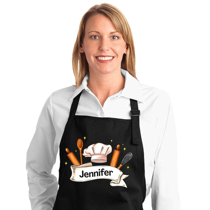 Personalized Unisex Turquoise Baking Apron
