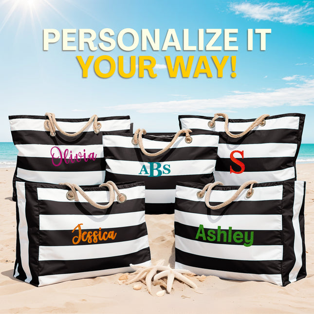 Personalized Waterproof Zipper Bag for Women