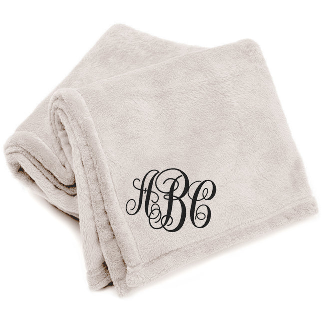 Personalized Fleece Throw Blanket Customize with Name - 60 X 80 Inch